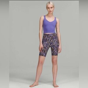 LULULEMON EUC SIZE 4 ALIGN TANK top/ charged indigo